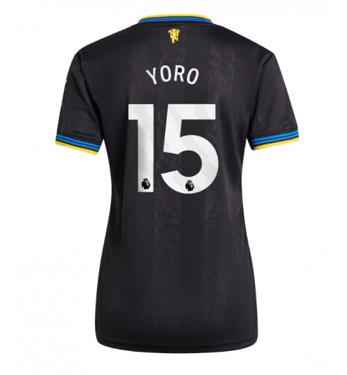 Ženske Nogometnih dresov Manchester United Leny Yoro #15 Tretji 2025-26 Kratki rokavi Ženske Nogometnih dresov Manchester United Leny Yoro #15 Tretji 2025-26 Kratki rokavi